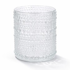 Windlicht Glas 12cm Blumenvase