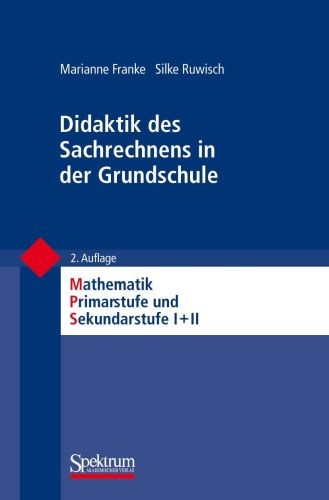 Didaktik des sachrechnens - des, in