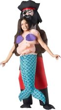 Aufblasbares Piratkostüm Erwachsene Meerjungfrau Entführung Kostüm Karneval