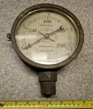 Antikes HYDRAULIKMANOMETER