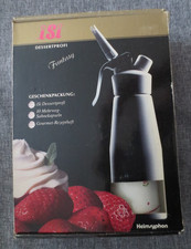 iSi Dessertprofi  0,5L - Alu - im original Geschenkkarton - Dekostück