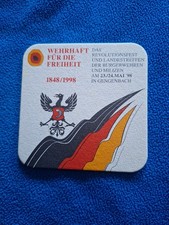 Bierdeckel 1998 Gengenbach - Bürgerwehren / Milizen - Ketterer Hornberg