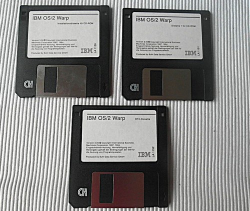 Original disketten ibm 2 - 3,