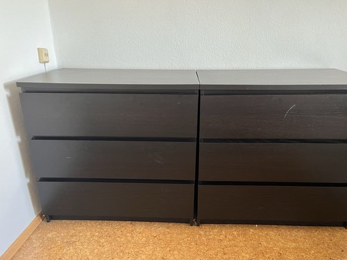 Malm kommode schwarzbraun - malm,