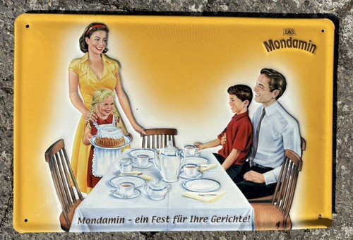 Mondamin blechschild - mondamin,