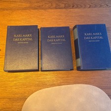 Das Kapital von Karl Marx in 3 Bänden (1980-1981) Dietz Verlag Berlin