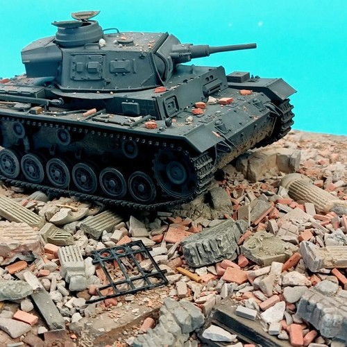 Diorama militärszenario - 1/35,