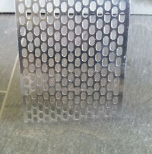 1m Alu Vogelschutzgitter Lüftungsband Lüftungsgitter 100mm Traufkamm Spatzenkamm