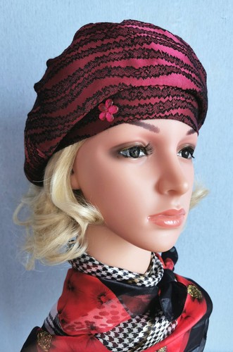 Damen barett baskenmütze - damen,