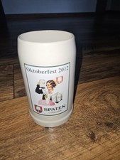 Bierkrug Krug Steinkrug - Oktoberfest 2012 - Spaten