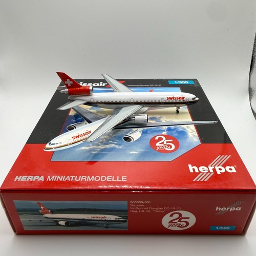 Herpa wings 500 - herpa, swissair