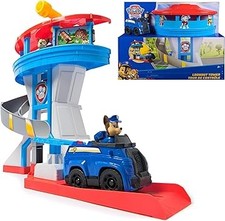 PAW PATROL - Lookout Tower (2025), über 50 cm hoch, Hauptquartier Spielset mit 1