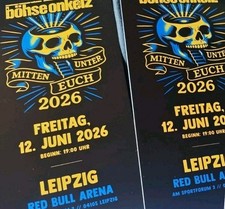 2x Böhse Onkelz Tickets