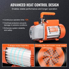 Vakuumpumpe für HVAC-Wartung – 3,5/7 CFm, 120/230V