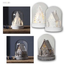 LED Deko Kuppel Glaskuppel