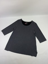 Gudrun Sjoden Geometrisches Muster Damen Lagenlook Langarm Oberteil Tunika Bluse