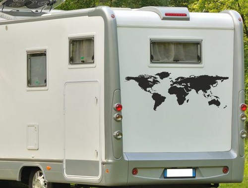 Aufkleber wohnwagen wohnmobil - aufkleber,