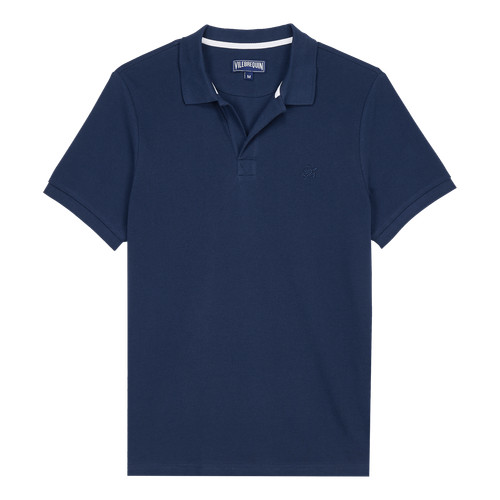 Vilebrequin solid polohemd - solid,
