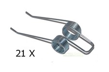 21X Lüfterwalze Feder für Wolf Wolfgarten UL33E UL33ED UL33EMD UL 33 E ED EMD