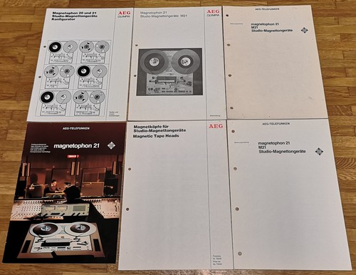 Original unterlagen aeg - original,