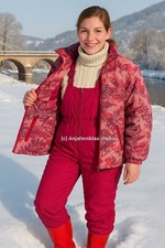 Pocopiano Skianzug Glanznylon Oldschool 176 shiny nylon Schneeanzug vtg Latzhose