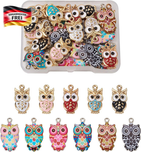 Bunte charm anhänger aus - charm-anhänger,