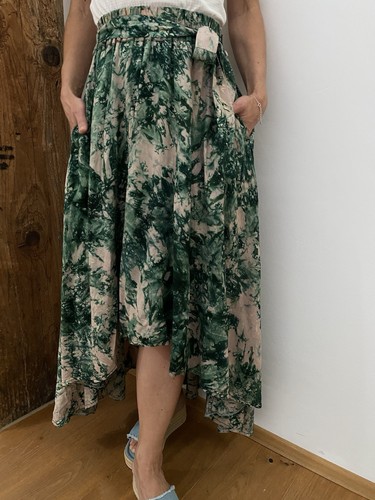Italy batik midi rock - rock, shirt