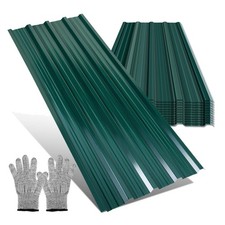 Dachblech Set verzinkt 14m²