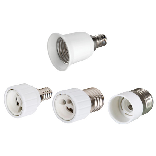 Lampen sockel adapter e14 e27 - sockel,