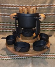  Vintage Fondueservice aus