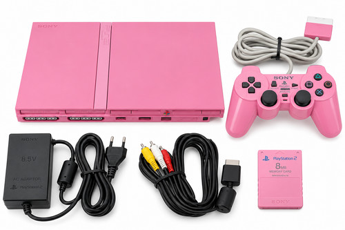Sony playstation slim - sony, pink