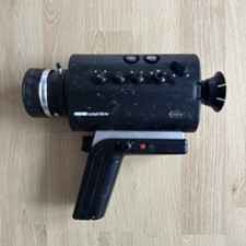 Super-8 Schmalfilmkamera REVUE cockpit S6 RM von ca. 1974, alter kamera vintage