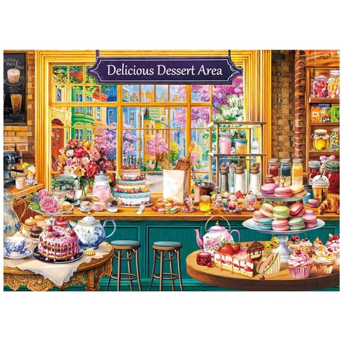 Puzzle 1000 teile dessertladen - 1000,