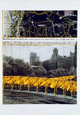 CHRISTO Kunstpostkarte The