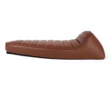 Sitzbank SPAQ FASTBACK 2.0 braun passt für Vespa V50, Special, PV125, ET3 Roller