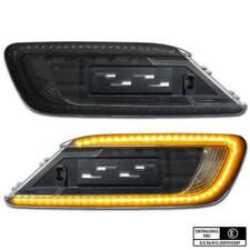 SCHWARZE LED Seitenblinker
