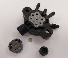 Miele CM5000 5100 5200 Keramikventil Kopf Ventil Wasservert.  4x Anschlüsse-D01