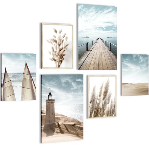 Wandbilder wohnzimmer strand - wandbilder,