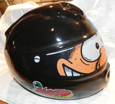 Louis MOTOmania Spardose Holger Aue Motorrad Steinzeug Helm limitiert Neu New