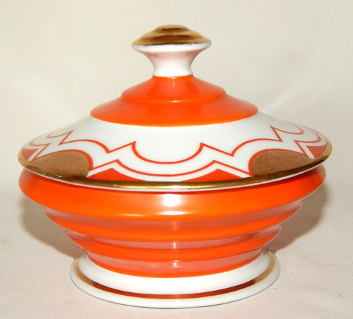 Deckeldose art deco - art, eschenbach