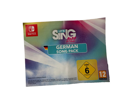 Lets sing 2022 german song - lets,
