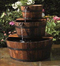 Ubbink Gartenbrunnen Wasserspiel Edinburgh mit Pumpe und Anschluss, NEUWARE