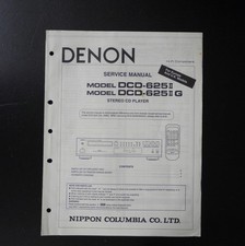 Original DENON DCD-625II/DCD-625IIG Service Manual CD Player S39