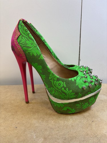 Y2k kurt geiger plateau - y2k, nieten