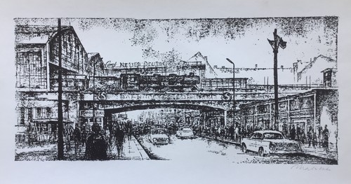 Helmut maletzke lithographie - helmut,