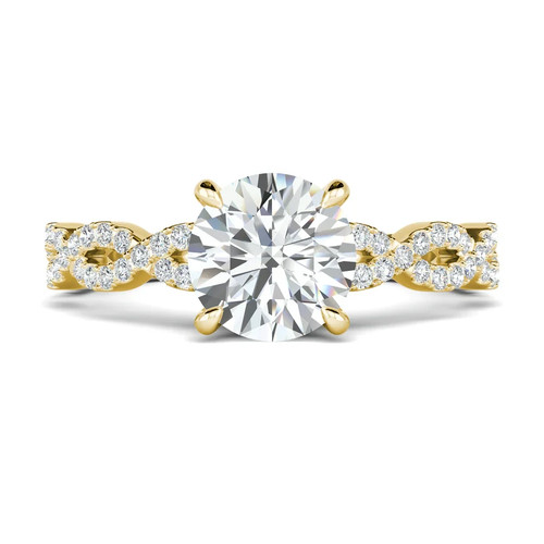 Rundschliff ct diamant - 2,45,