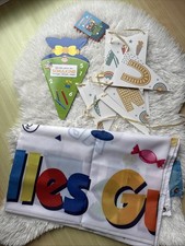 Schulanfang Deko , Girlanden, Mini Book , Karten Set (neue und Gebraucht)