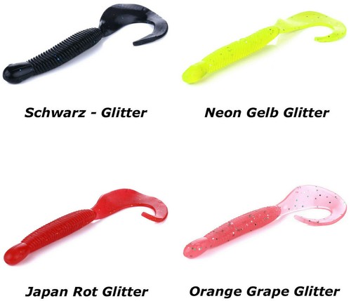 Forellen twister gummiköder - forellen,