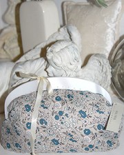 Noa  Noa Beutel  Kosmetik-Tasche Täschchen Bag Porcelain Acc.Teal  Flower Neu