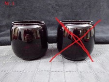 Petroleumlampe Glas rot